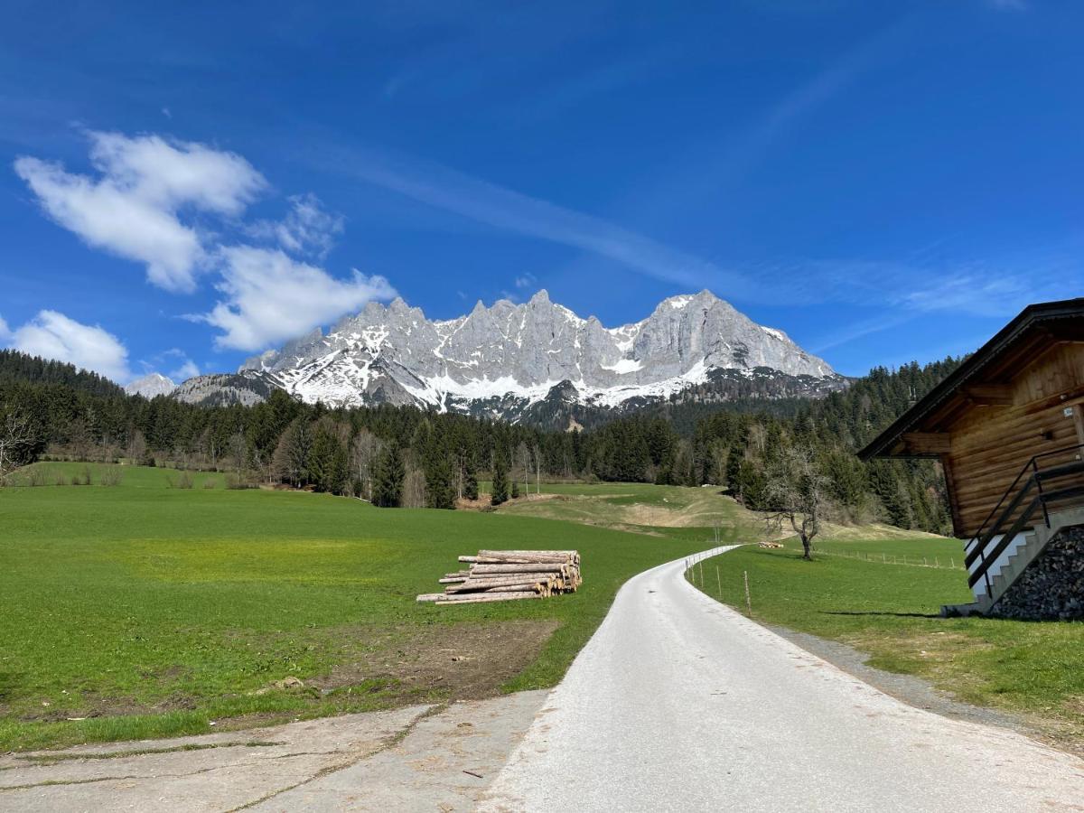 Haizelrock Kirchberg in Tirol Bagian luar foto